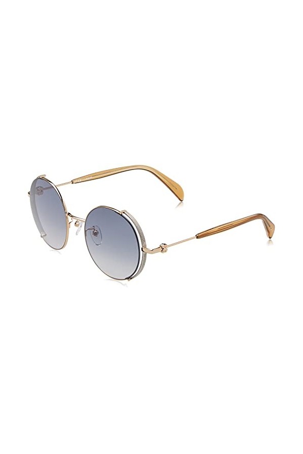 TOUS Sto440 Lunettes de Soleil, Light Gold W/Coloured Parts, 52 Femme