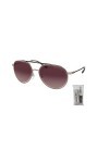 Michael Kors Antigua MK1041 Pilot Lunettes de soleil pour femme + ensemble avec kit de lunettes de designer iWear, Or rose br