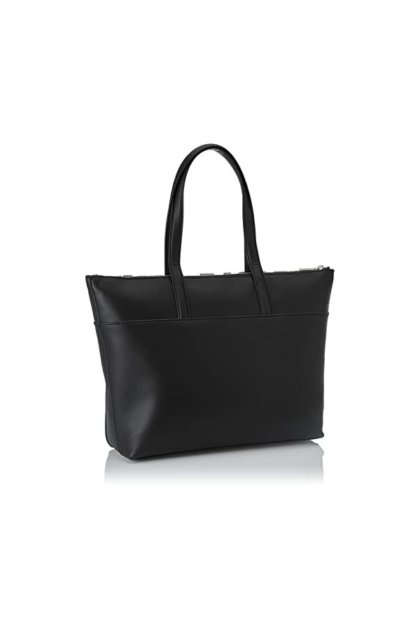 Calvin Klein Sac Femme Ck Must Shopper Large Fermeture Éclair, Noir Ck Black , Taille Standard