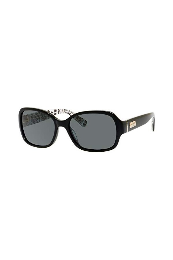 Kate Spade Akira/p/s Sunglasses, Black, 54 Unisex