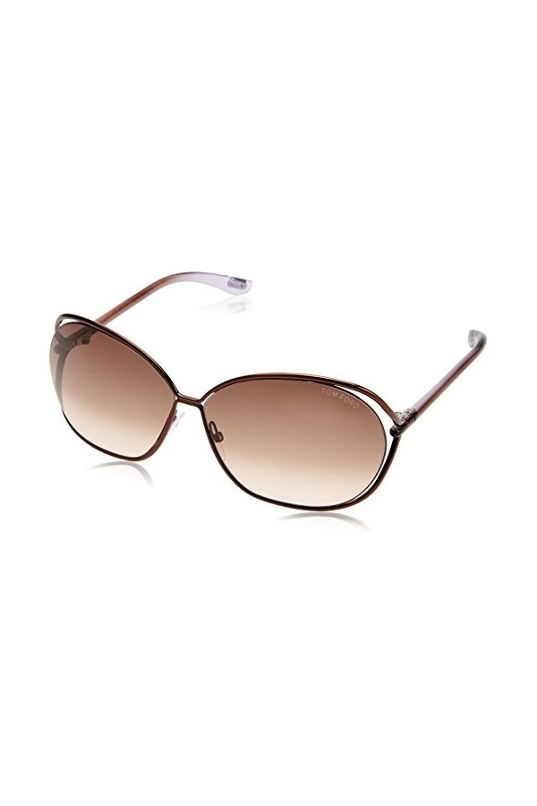 Tom Ford Lunettes de soleil femme, marron