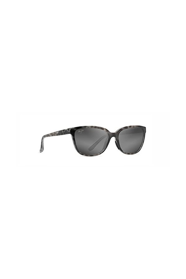 Maui Jim Mixte Honi Lunettes, Gris Tortoise Rayure, 54/18/140