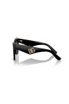 Lunettes de Soleil Dolce & Gabbana DG 4434 Shiny Black/Grey 51/21/145 femme