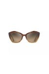 Maui Jim Lotus Lunettes de soleil polarisées pour femme, Chocolat Fade, 56/20/140