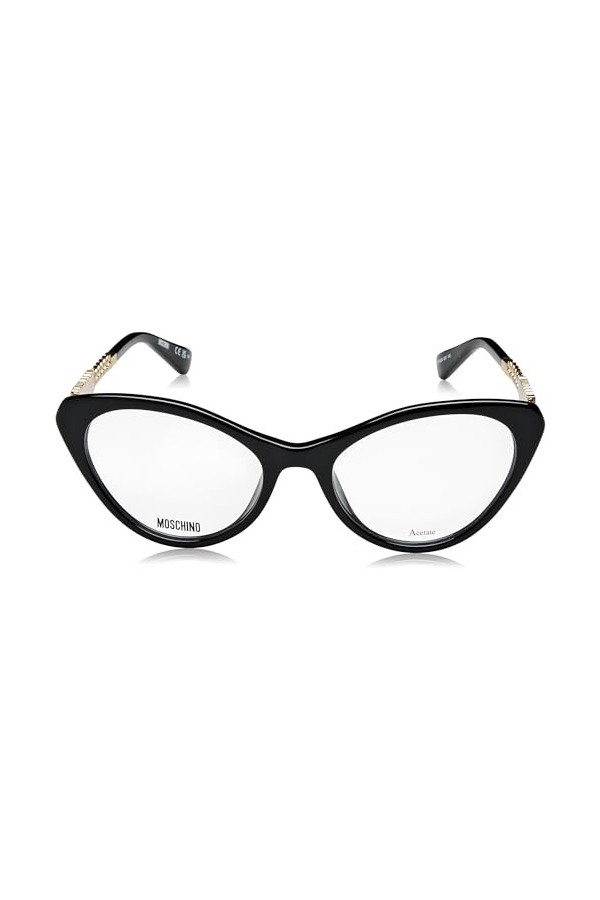 Moschino Lunettes Vista Mos626 807 52/18/140 Femme Sunglasses, 807/18 Black, 52 Unisex
