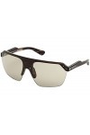 Tom Ford Lunettes de soleil Razor FT-0797-S 56A - Gris marbré - Noir/gris