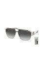 Michael Kors Vienna MK1102 Pilot Lunettes de soleil pour femme + ensemble avec kit de lunettes de designer iWear, Dégradé dor