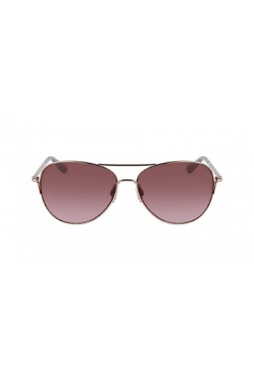 Anne Klein Lunettes de soleil Ak7070 pour femme, Or rose., taille unique