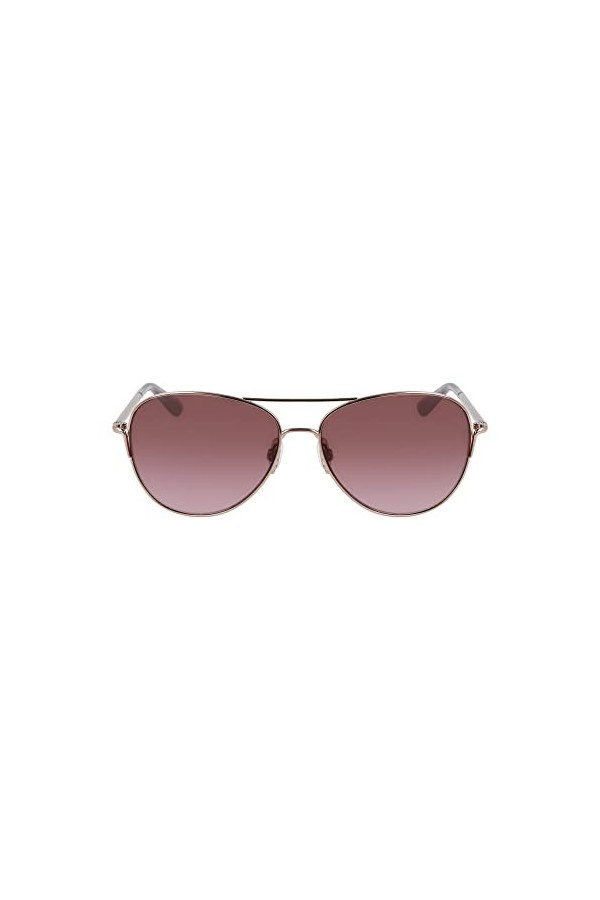 Anne Klein Lunettes de soleil Ak7070 pour femme, Or rose., taille unique