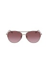 Anne Klein Lunettes de soleil Ak7070 pour femme, Or rose., taille unique