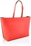 Calvin Klein Ck Must Shopper Md Cav, Cabas femme, Rouge Coral , 1x1x1 cm W x H L 