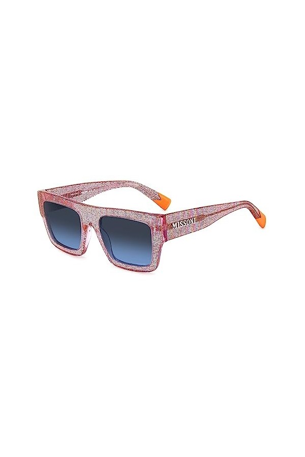 Missoni Lunettes de Soleil MIS 0129/S Pink Pattern/Blue Shaded 53/20/145 femme