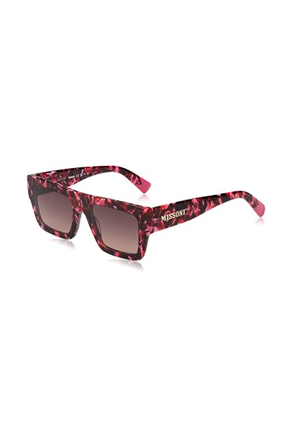 Missoni Lunettes de Soleil MIS 0129/S Pink Pattern/Blue Shaded 53/20/145 femme