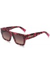 Missoni Lunettes de Soleil MIS 0129/S Pink Pattern/Blue Shaded 53/20/145 femme