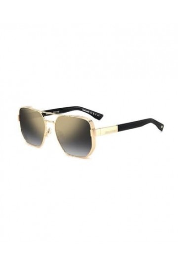 Dsquared D2 0083/s Sunglasses, RHL/FQ Gold Black, 58 Unisex