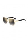 Dsquared D2 0083/s Sunglasses, RHL/FQ Gold Black, 58 Unisex