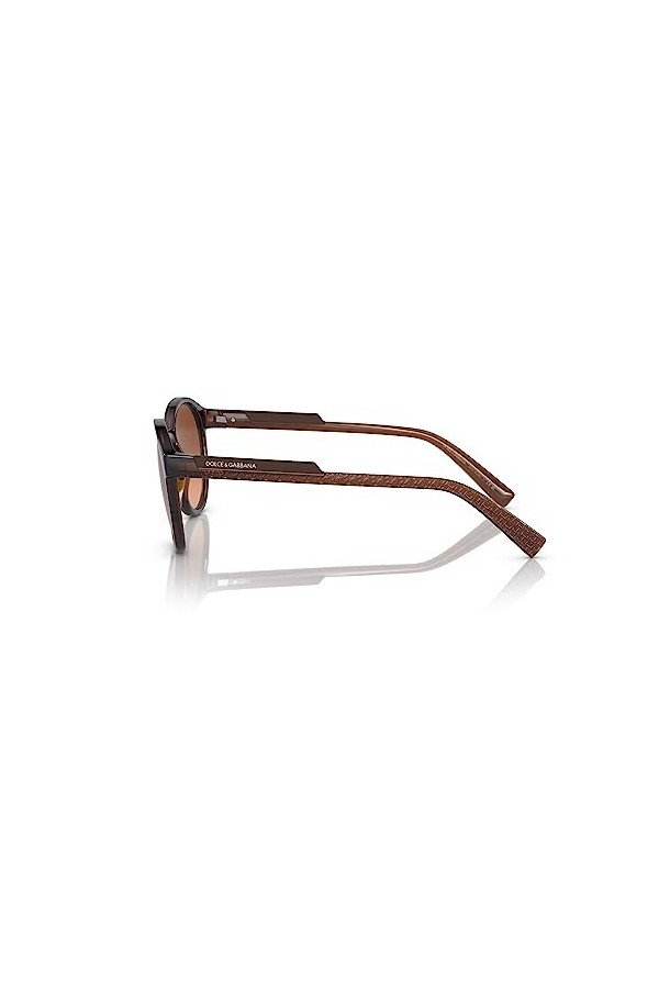 Dolce & Gabbana 0dg6180 53 329578 Lunettes de Soleil Mixte, Multicolore, Taille Unique