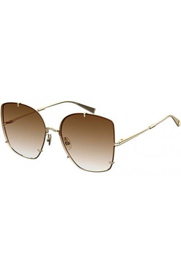 MaxMara MM Hooks II Lunettes de Soleil, Gold, 60 Femme