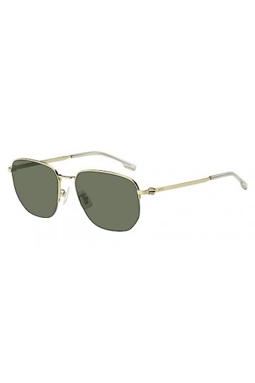 Lunettes de Soleil Boss BOSS 1538/F/SK Gold/Green 57/18/145 homme
