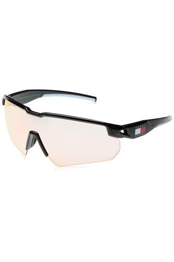 Tommy Hilfiger Tj 0098/S Oy4 99/01/135 Unisex Adult Sunglasses, OY4/TE Black Azure, 99