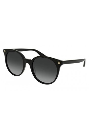 Gucci GG0091S 001 Montures de Lunettes, Noir Black/Grey , 52 Femme