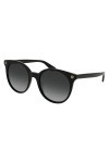 Gucci GG0091S 001 Montures de Lunettes, Noir Black/Grey , 52 Femme
