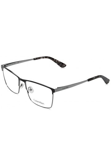 Calvin Klein CK22102 Sunglasses, 001 Black Gun Metal, 57 Unisex