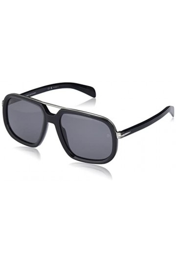 David Beckham DB 7101/s Sunglasses, Ans/M9 Black DKRUTH, 57 Unisex