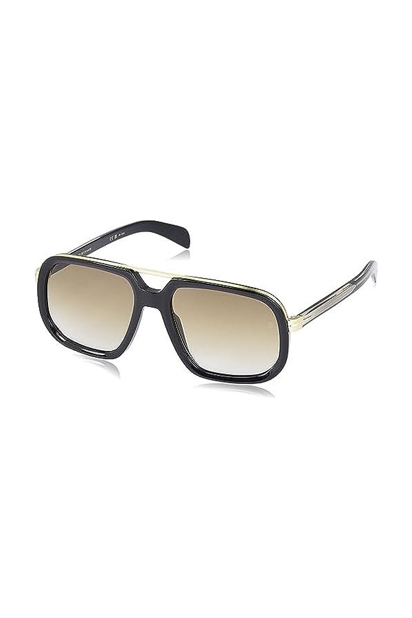 David Beckham DB 7101/s Sunglasses, Ans/M9 Black DKRUTH, 57 Unisex