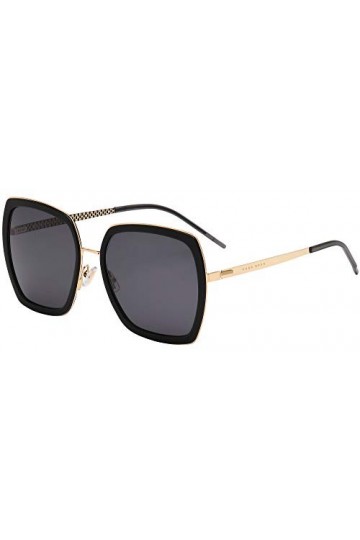 BOSS 1208/S Lunettes, Gold Black, 59 pour Femme, Gold Black_