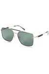 Salvatore Ferragamo SF2895 46429 Sunglasses, 057 Crystal Grey, 54 Unisex