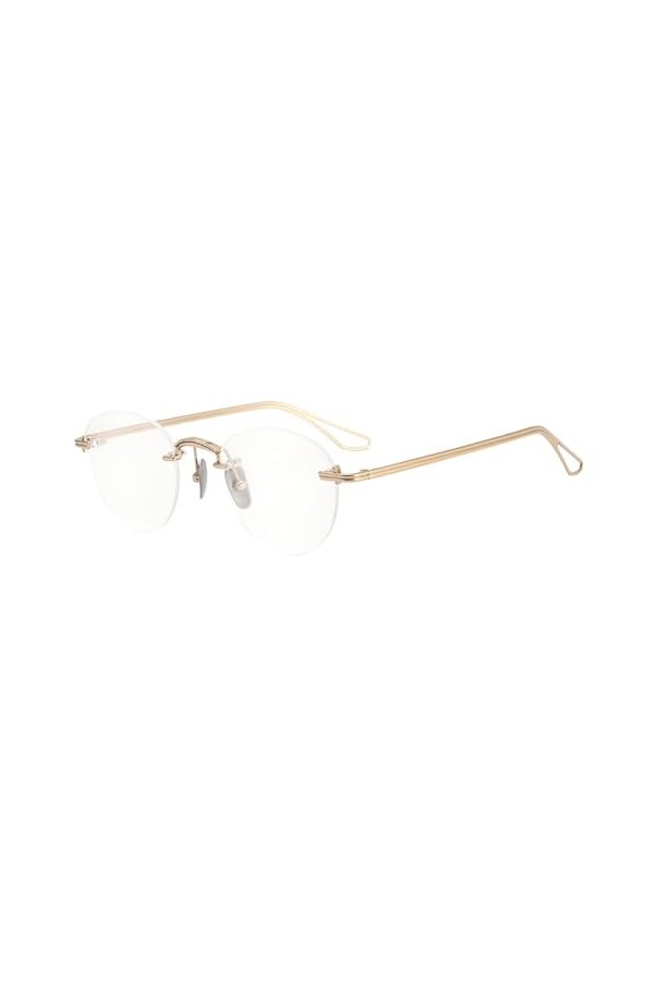 MOLUCI Lunettes de soleil sans monture pour femmes lunettes de soleil photochromiques de conduite lunettes à ombre ronde lune