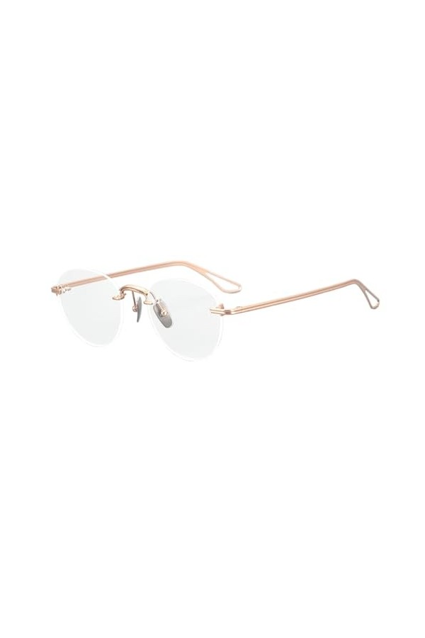 MOLUCI Lunettes de soleil sans monture pour femmes lunettes de soleil photochromiques de conduite lunettes à ombre ronde lune