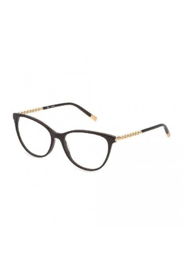 Escada Vesc60 Lunettes de Soleil, Marron Brillant, 53 Femme
