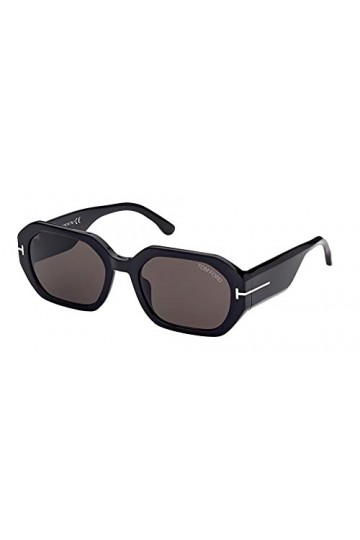 Tom Ford Lunettes de Soleil VERONIQUE-02 FT 0917 Shiny Black/Grey 55/20/140 femme