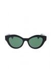 Gucci Lunettes de soleil Femme couleur Noir vert taille verres 51 mm