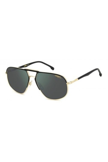 Carrera Lunettes de Soleil 318/S Black Gold/Grey Shaded 60/16/145 homme