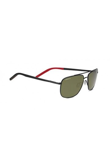 Serengeti Mixte TELLARO Lunettes de Soleil, Shiny Gunmetal/Black/Gray, L