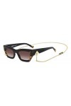 Missoni Lunettes de Soleil MIS 0151/S Black Havana/Brown Sahded 53/22/145 femme