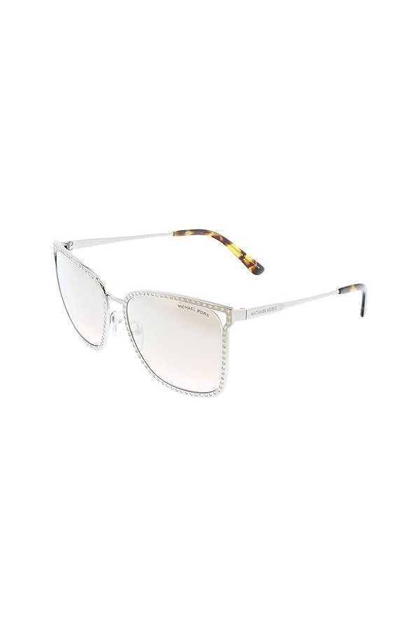 Michael Kors Stockholm MK1098B-11538Z-57 - Femme Lunettes de soleil - Silver