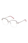 Escada Vesd63 Lunettes de Soleil, Shiny Red Gold W/Coloured Parts, 53 Femme