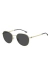 Hugo Boss Boss 1471/f/sk Sunglasses, 6LB/KU Ruthenium, 57 Unisex