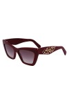 Salvatore Ferragamo Sf1081se Sunglasses, 603 Bordeaux, 55 Unisex