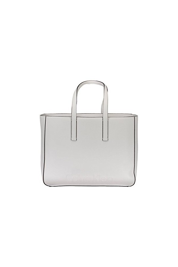 Calvin Klein Edge Medium Femme Handbag Blanc