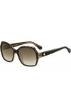 Kate Spade Amberlynn/S Sunglasses, Havana Pattern, 57 Unisex