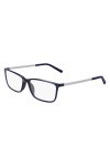 Flexon EP8014 Sunglasses, 410 Shiny Navy, 56 Unisex