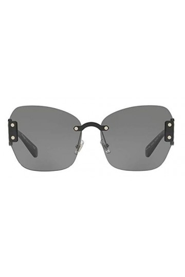 Miu Miu 0Mu08Ss 1Ab9K1 63 Montures de Lunettes, Noir Black/Grey , Femme