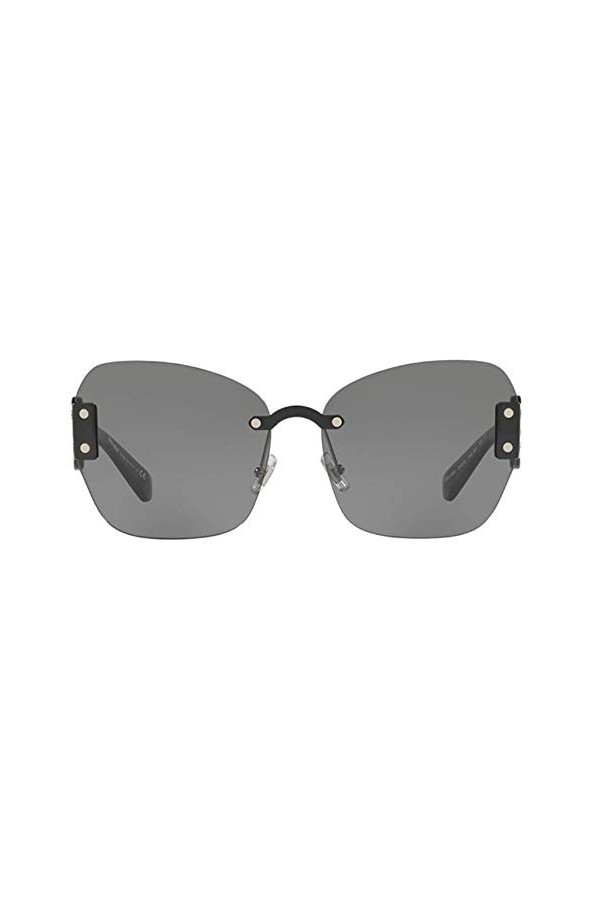 Miu Miu 0Mu08Ss 1Ab9K1 63 Montures de Lunettes, Noir Black/Grey , Femme