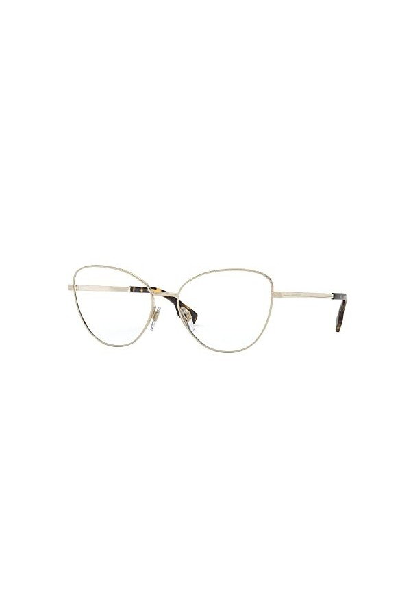 BURBERRY Be1341, Monturas De Gafas Mujer, Pale Gold 1109 