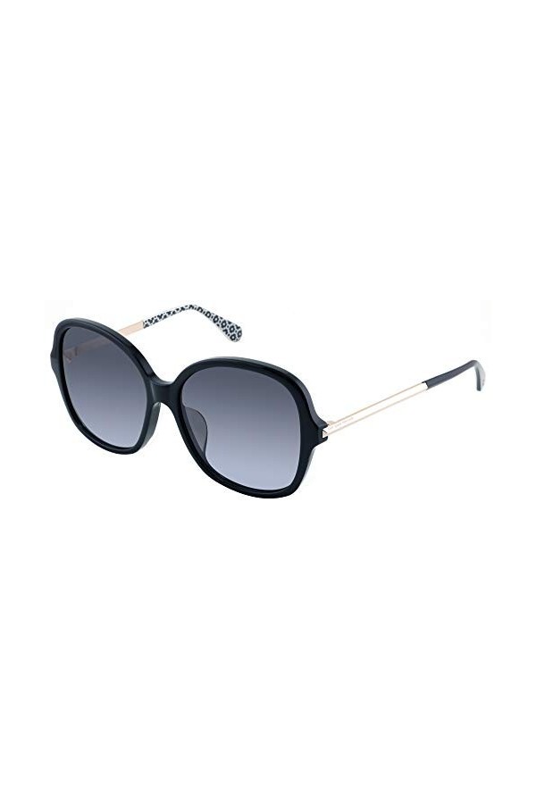 Kate Spade Kaiya/F/S Sunglasses, Black, 57 Unisex